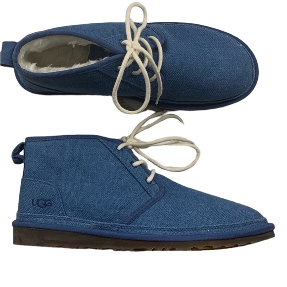 UGG Men’s Neumel Natural Ankle Chukka Boots - Picture 1 of 12